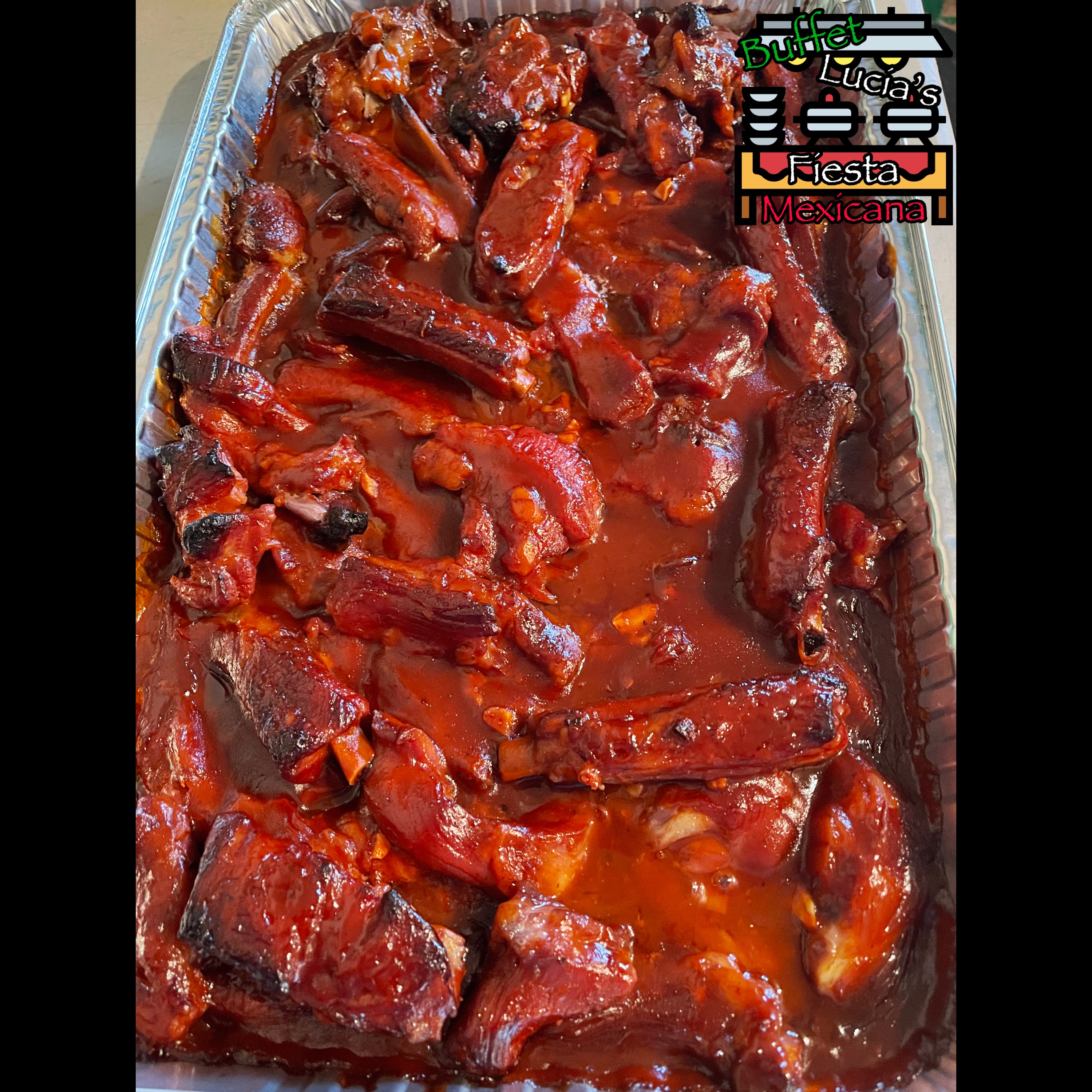 costillas bbq